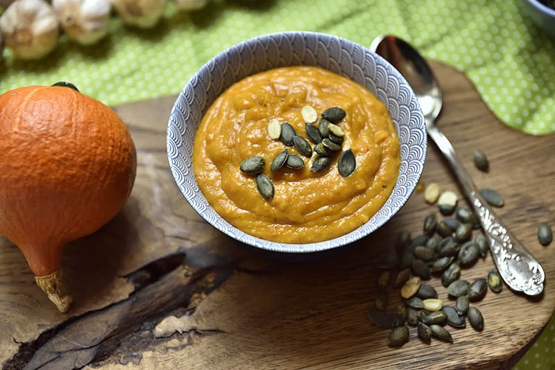 Potage de courge musquée